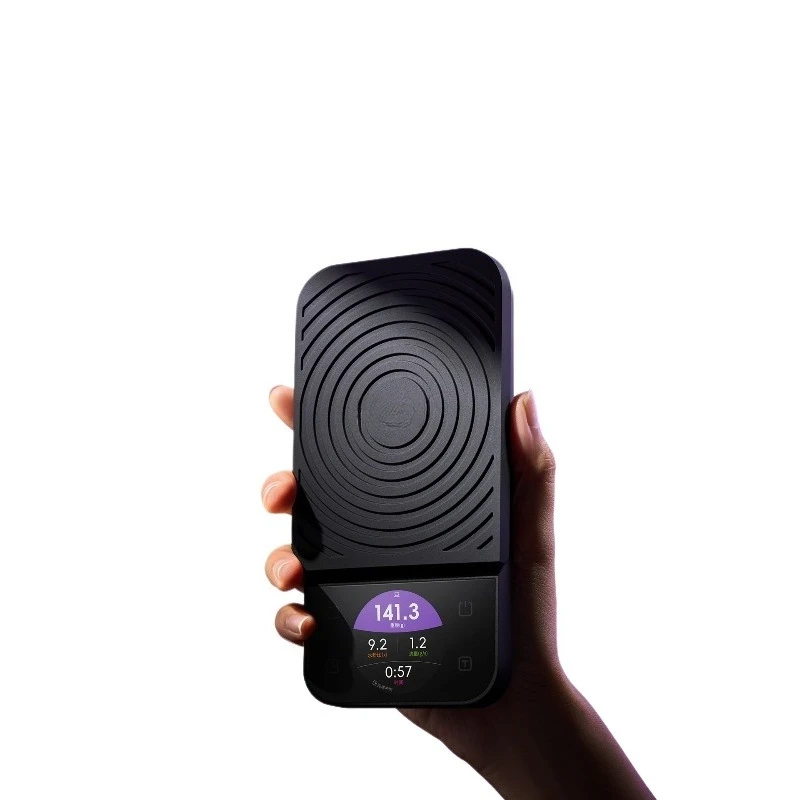 For coffee electronic scale, hand-brewed Italian chronograph scale Coffee weighing bean scale LCD screen brewing curve