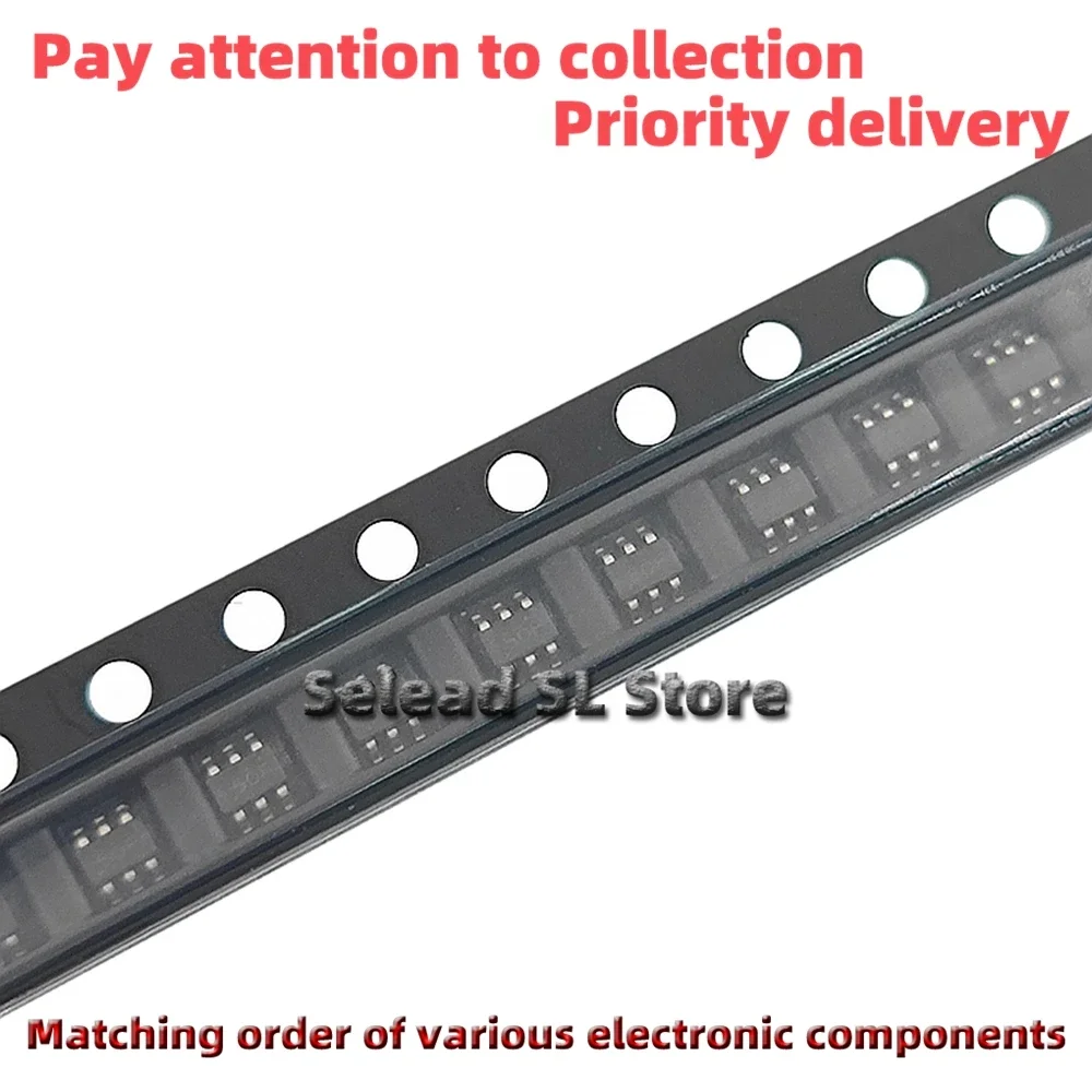 10 unids/lote FDG8850NZ serigrafía: 50F 30V 0.75A SC70-6 mosfet nuevo original