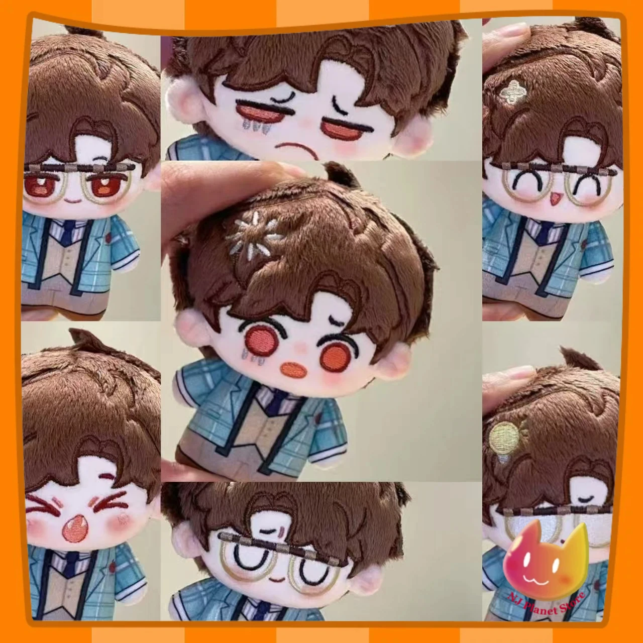 

10 см хлопок свет и ночь Эван тело косплей мини плюшевая мини-кукла брелок сумка подвески талисман Данго Рождественский подарок Рождество