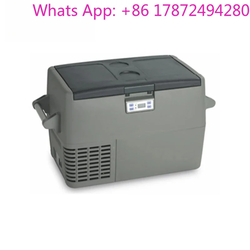 AC DC 12/24 Por Car Fridge Outdoor Camping Refrigerator