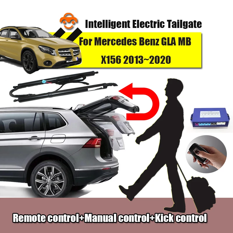 

Car Power Trunk Lift Electric Hatch Tailgate Strut Auto Rear Door Actuator For Mercedes Benz GLA MB X156 2013~2020 Silently