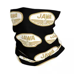 JAWA Motorcycle Racing Motro Bandana Neck Gaiter Printed Balaclavas Wrap Scarf Multifunctional Cycling Hiking Unisex Washable