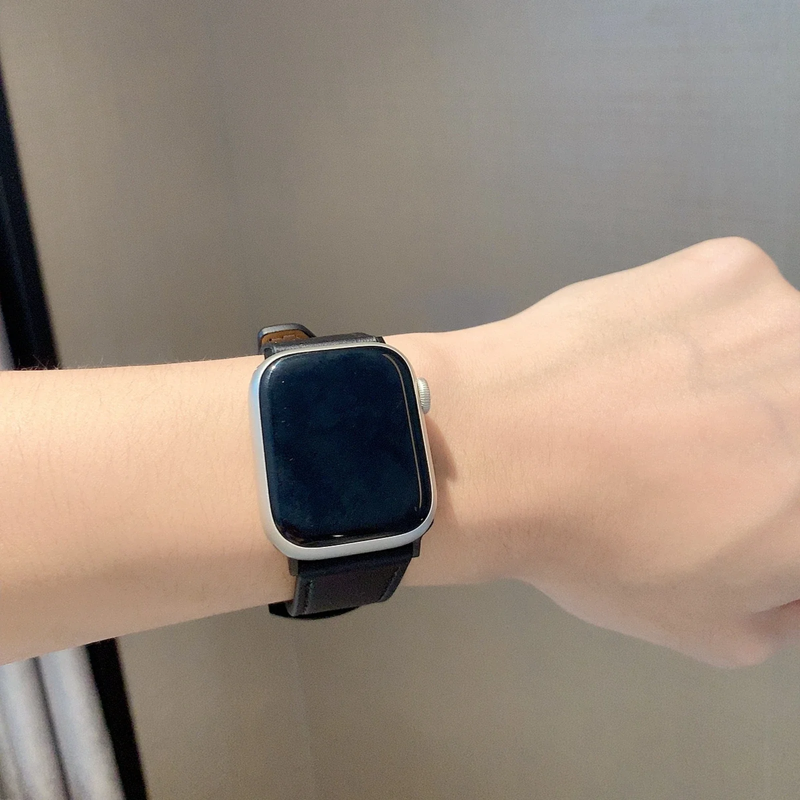 Excellent Leather loop For Apple Watch band women Series Ultra 10/9/8/7/6 38mm 40mm 41mm 42mm 44mm 45mm 46mm Strap