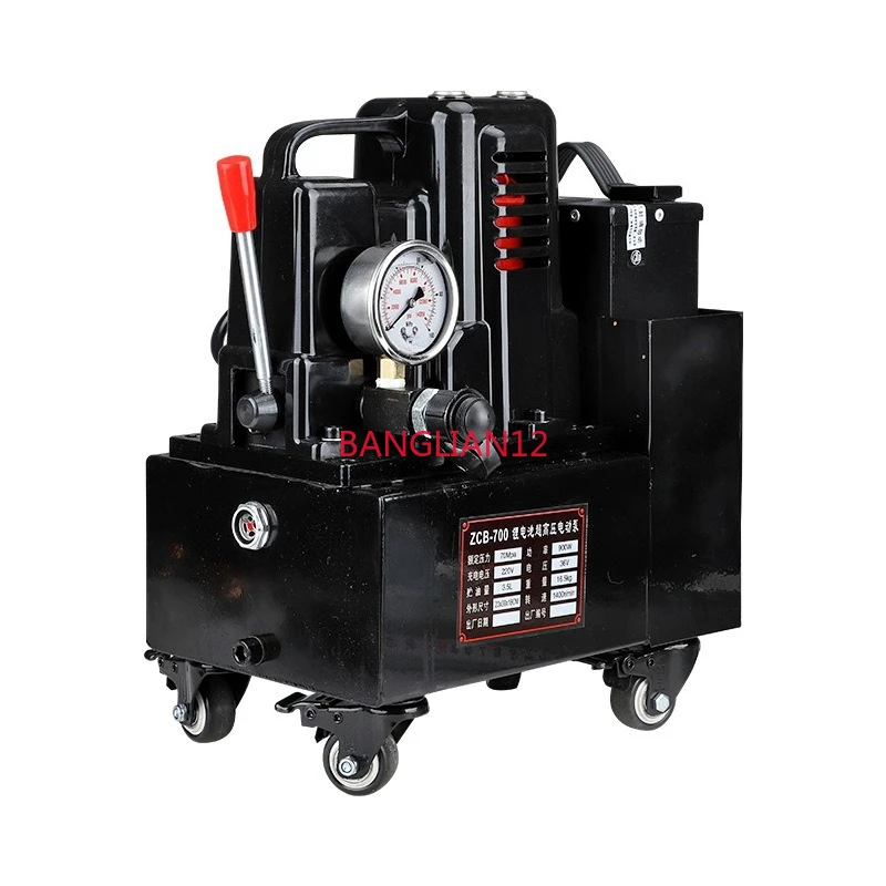 

Electric hydraulic pump, small lithium battery 36V ultra-high pressure fast oil feeding tool