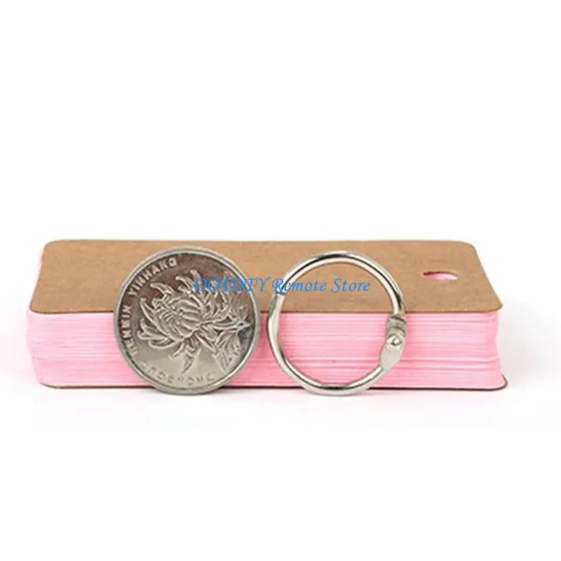 20 Pcs Book Rings Binder Rings Metal Loose Leaf Connectors Rings for Paper