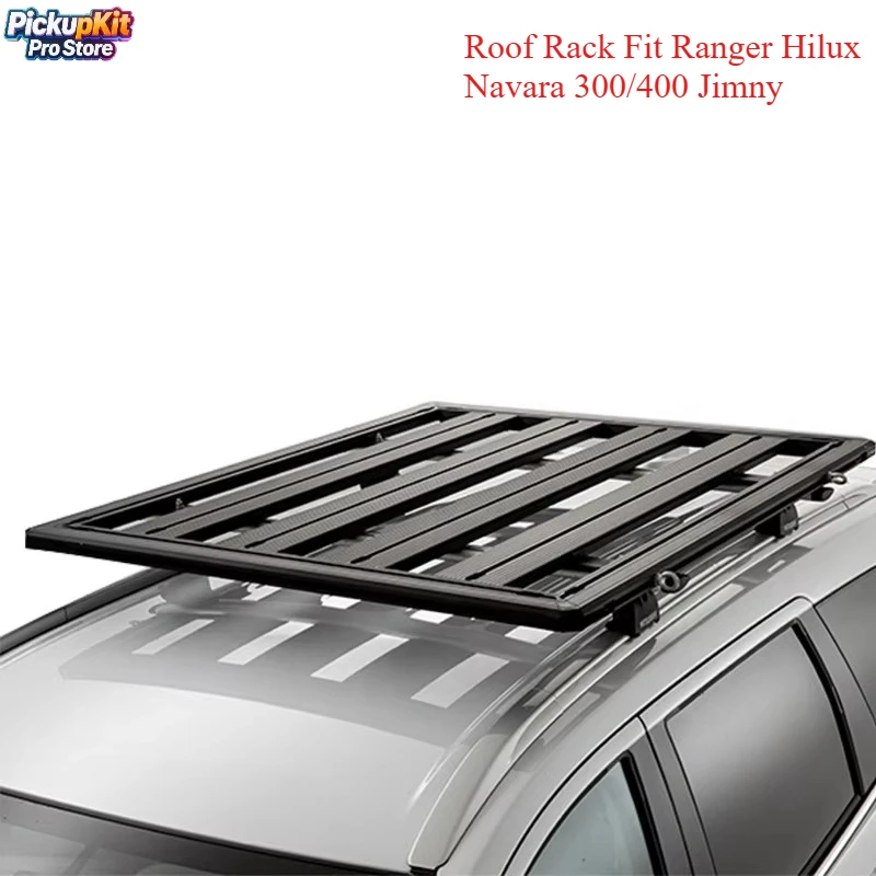 

Factory Direct 4x4 Offroad Aluminum Roof Rack – Waterproof Locking Fit Ranger Hilux Navara 300/400 Jimny