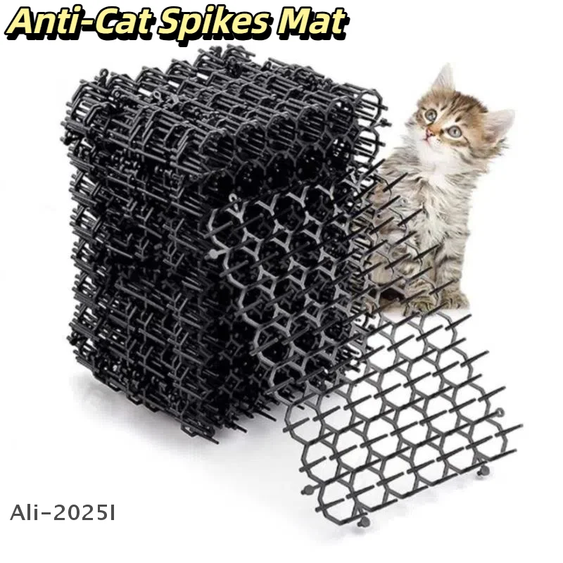 

1Pc Anti-Cat Spikes Mat Anti-Climbing Fence Balcony Isolation Gardening Anti-Cat Thorn Net Dog Squirrel Repellent Pet Supplies