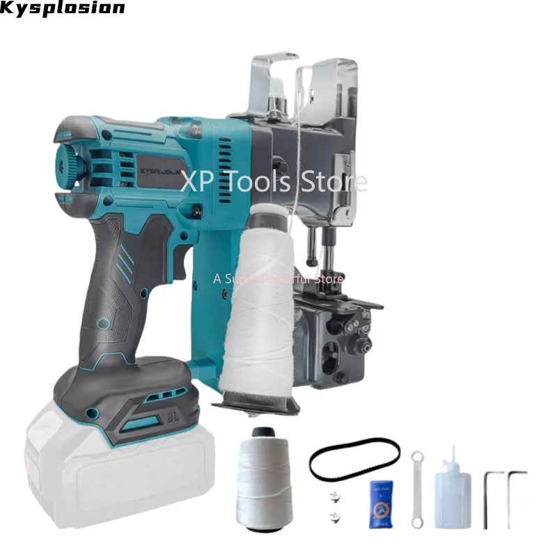 Cordless Brushless Electric Stitcher for Makita18V/DeWalt 20V Battery Auto Sewing  for Industrial Packaging Agricultural Tool