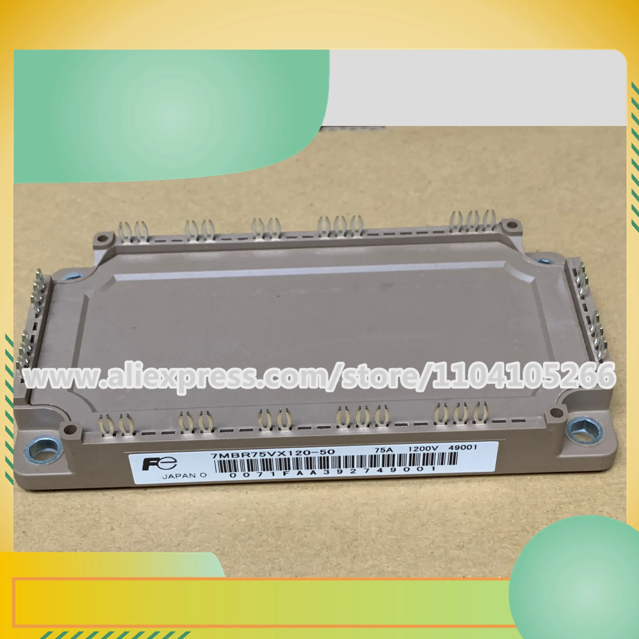 7MBR75VX120-50 7MBR75VX120-51 7MBR150VX120-50 7MBR100VX-120-51 7MBR100VX-120-50 New IGBT power module