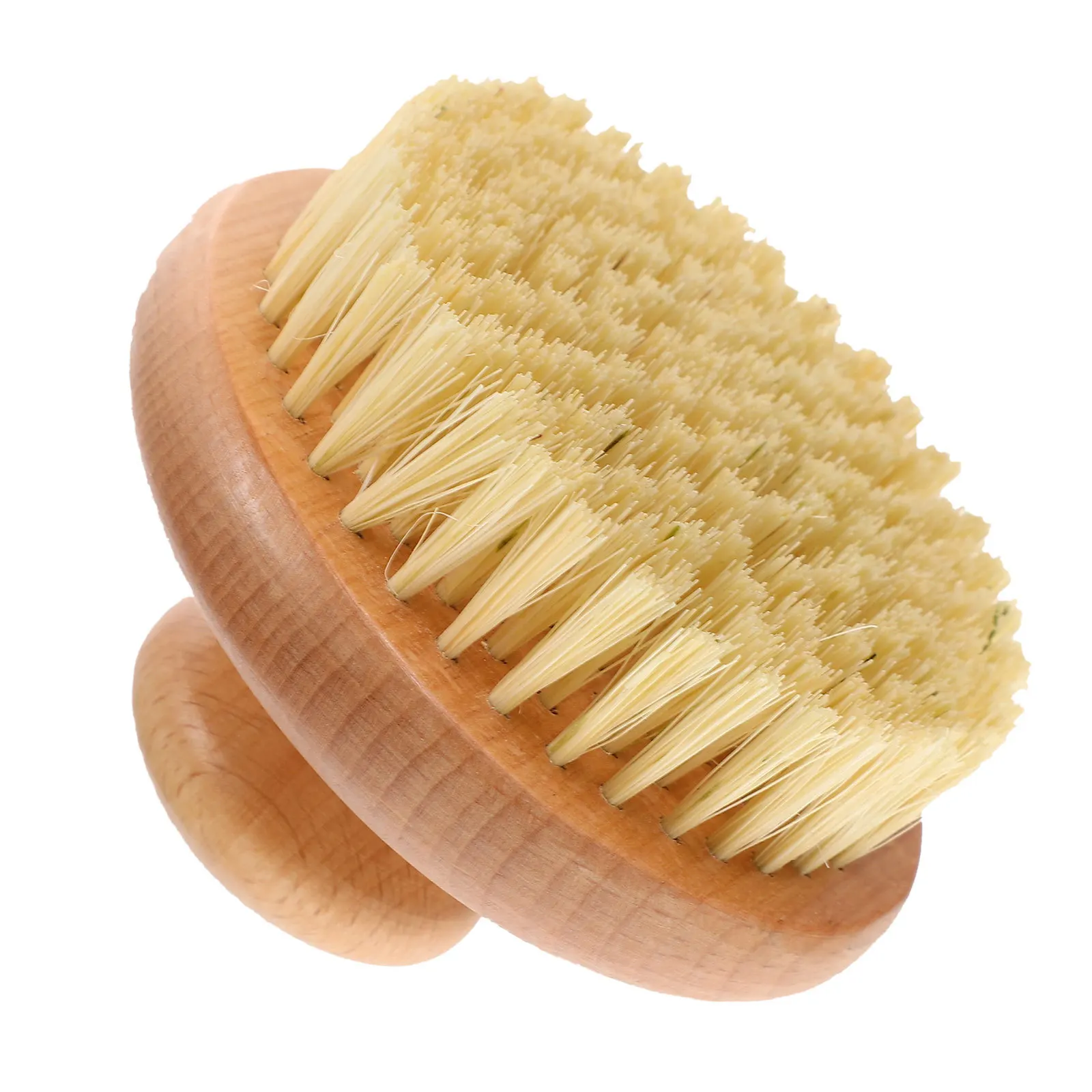 

Bath Scrubber Brush Exfoliating Body Cleaning Tool For Back Arms Legs Lightweight Comfortable Handle Bath Brush