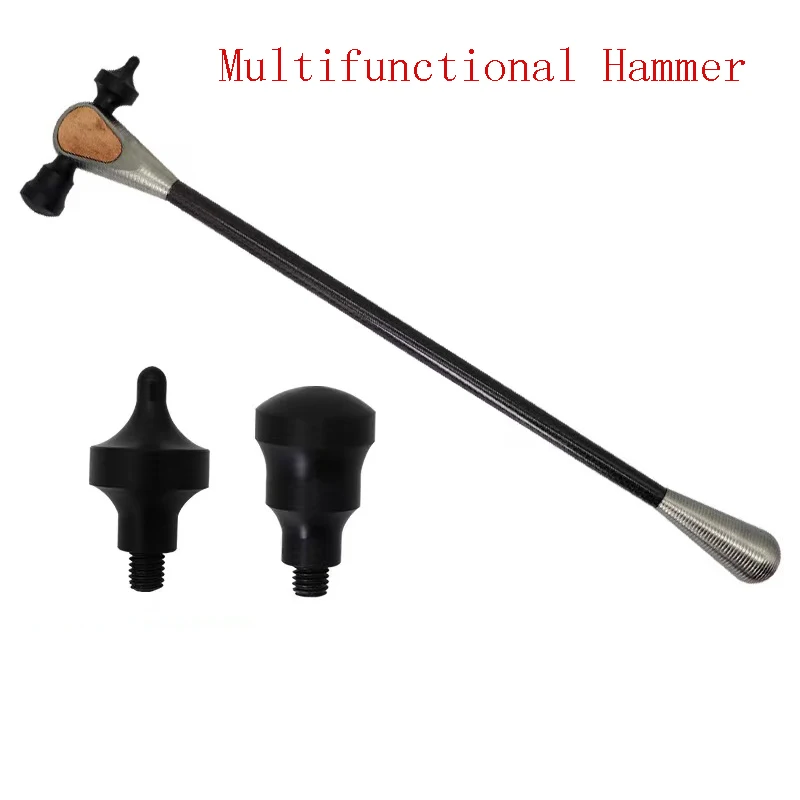 1PCSSuper Multi Function Hammer For Automobile Dent Repair Tools Paintless Dent Removal Hammer Double Sided Leather Racket