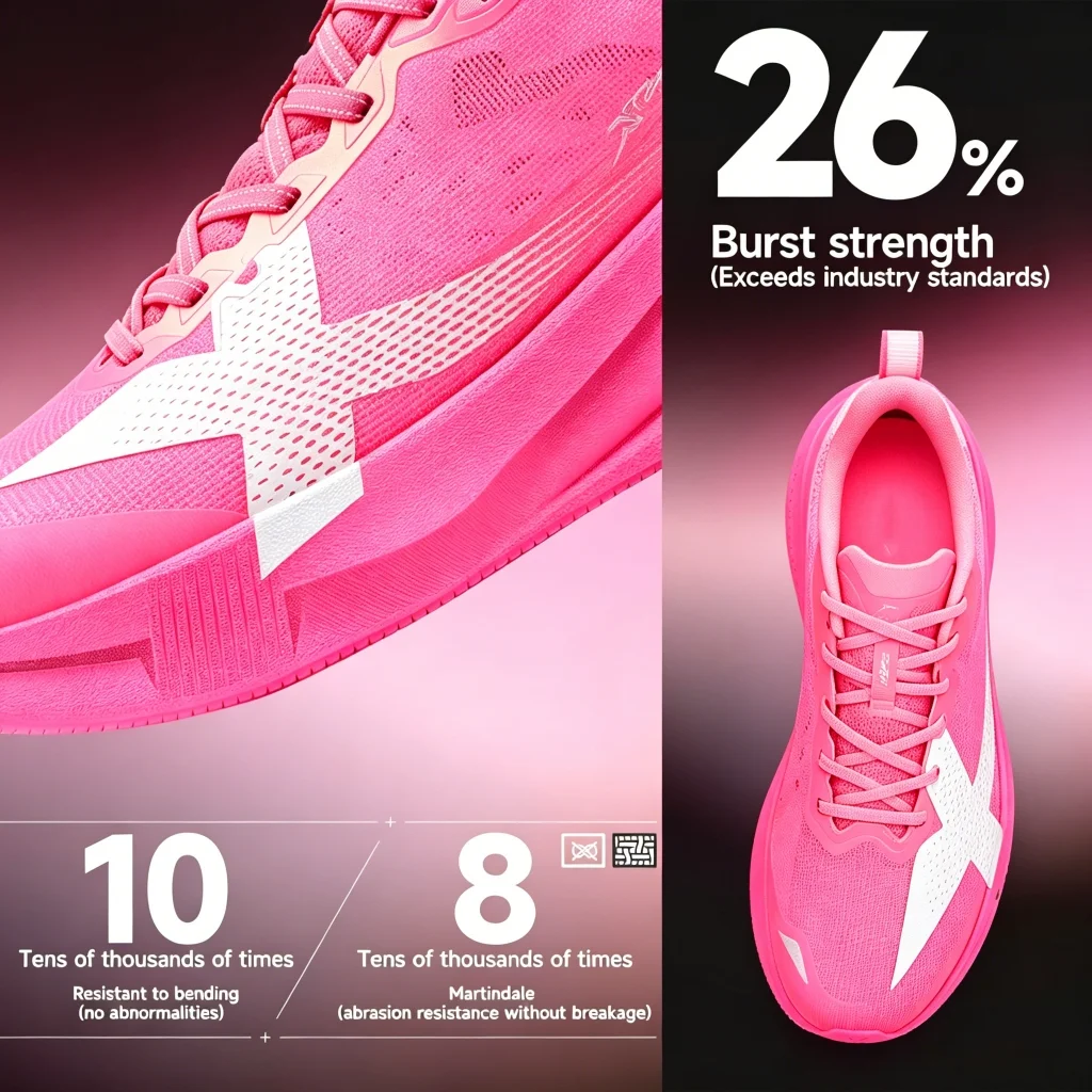 XTEP 2000KM 5.0 PRO: zapatillas de running sin plantilla, ideales para entrenamientos diarios y maratones, con amortiguación, estabilidad y gran durabilidad. Modelo 874219110026.