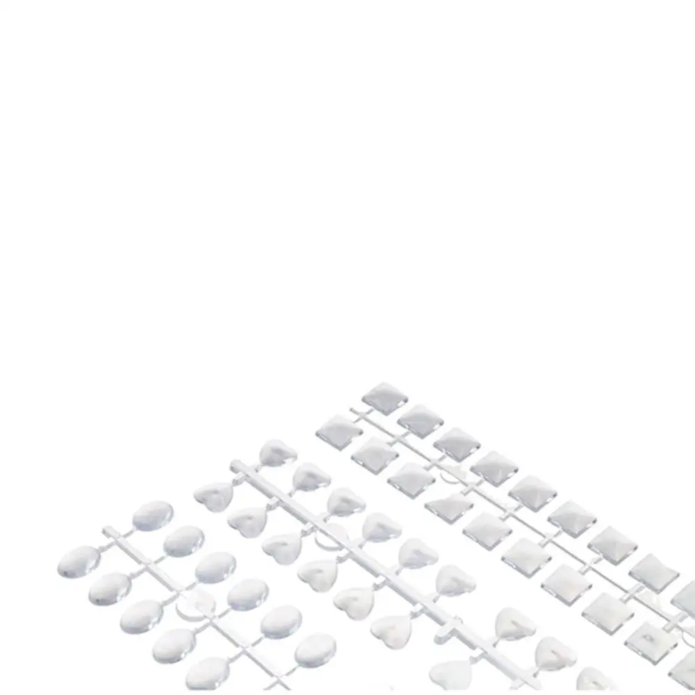 マニキュア練習ハート形アクリルスクエアカラー表示棚クリアネイルカラーカードネイルカラーディスプレイネイルツール