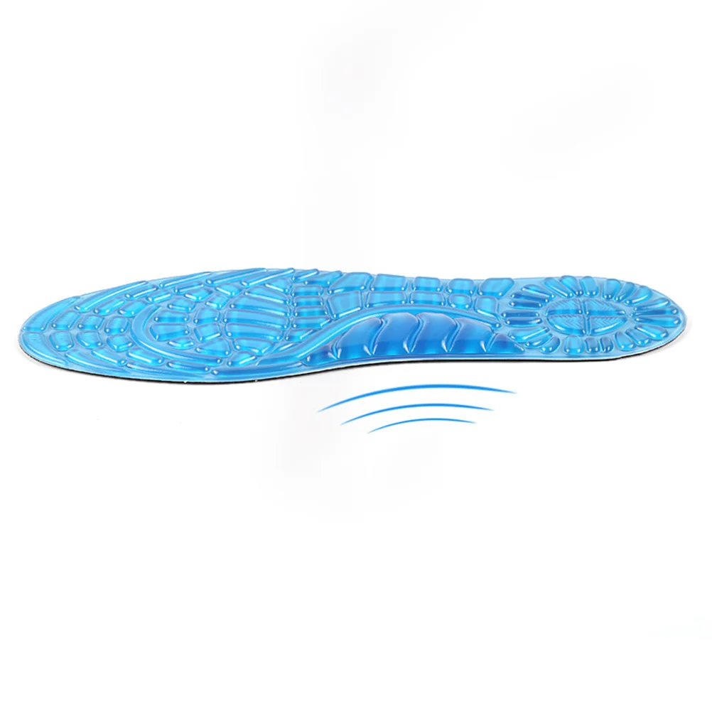 

Shoe Insoles Gel Foot Arch Cushions Cuttable Sports Insole Pads Shock Absorption Massage for Flatfoot Running Hiking Climbing