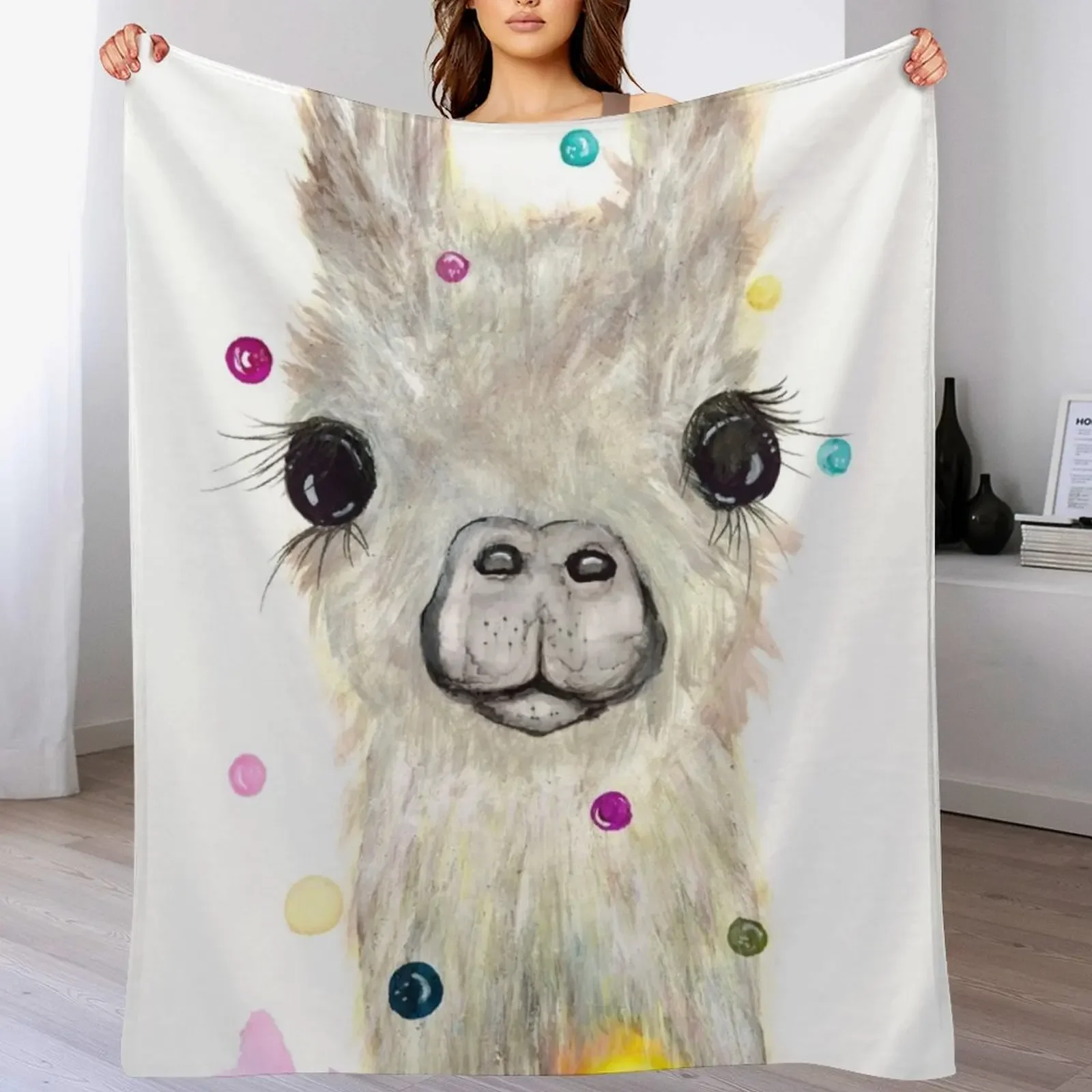 Olivia Throw Blanket Outdoor Soft Blanket for Picnic Beach Camping