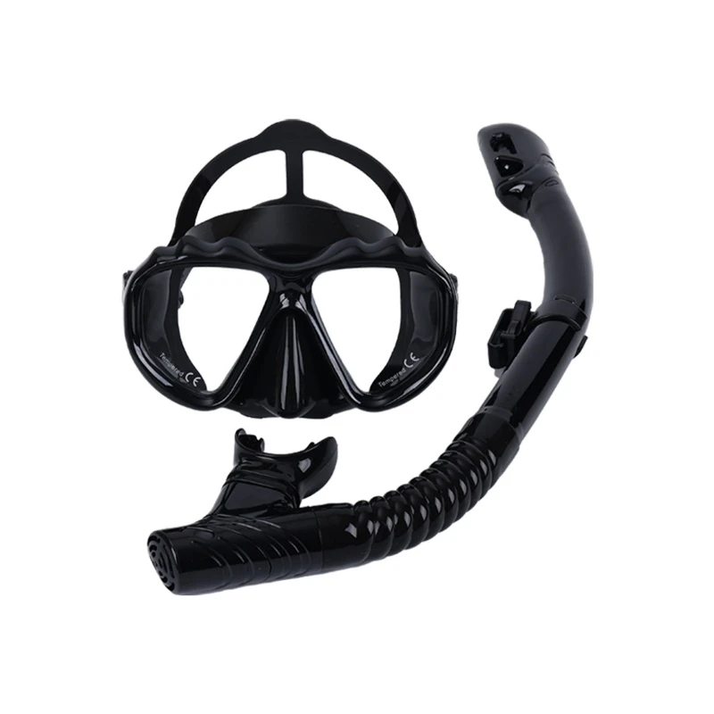 

Snorkel Set Full Dry Scuba Diving Free Diving Mask Swim Goggles Dry Breathing