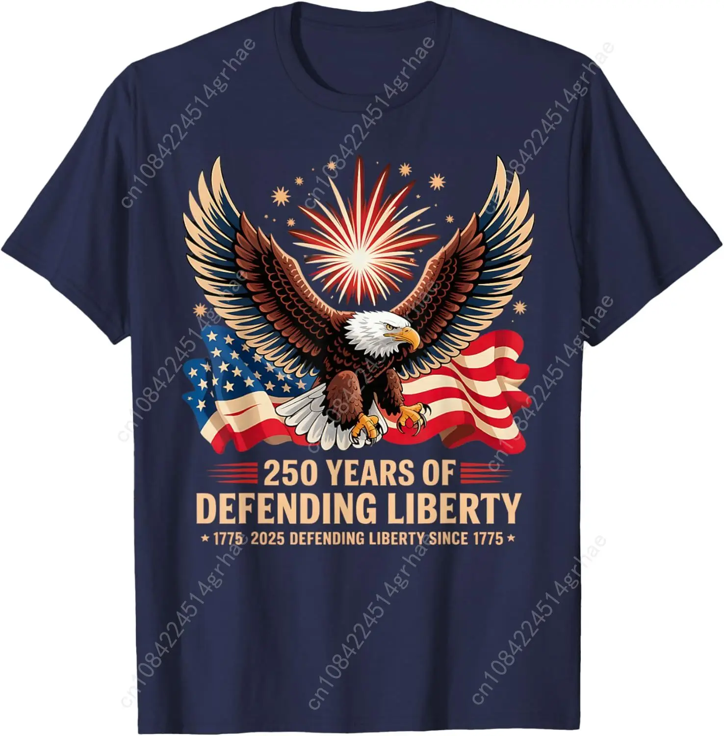 Patriotic USA Army Us Military Parade 250th anniversary 2025 T-Shirt