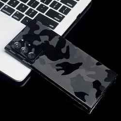 3D Camo Crocodile Snake Wrap Skin Phone Back Sticker For SAMSUNG Galaxy S24 Ultra S23+ S22 Note 20 S21 S20 Plus S10e Note 10+