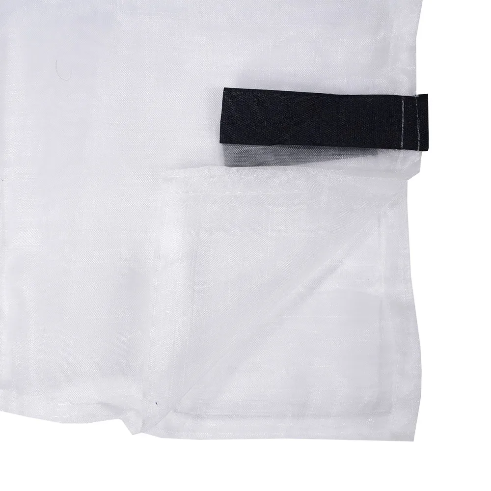 Tas Velcro Tanaman Tomat Putih 16X18 Jaring Anti Terowongan Taman Tas Jaring Serangga Pertanian untuk Kurma Buah Sayuran Kebun