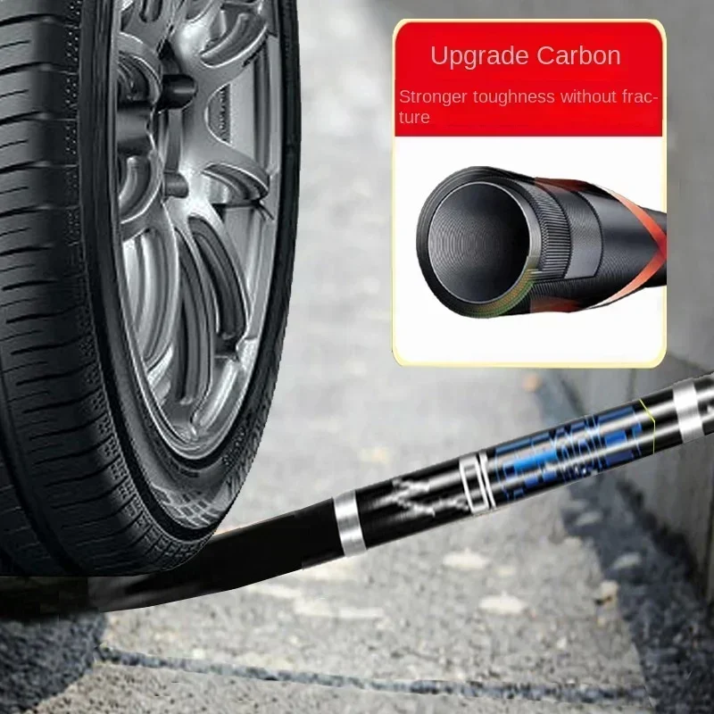 Carbon Fiber Alpenstock Carbon Ultra-Light Telescopic Row