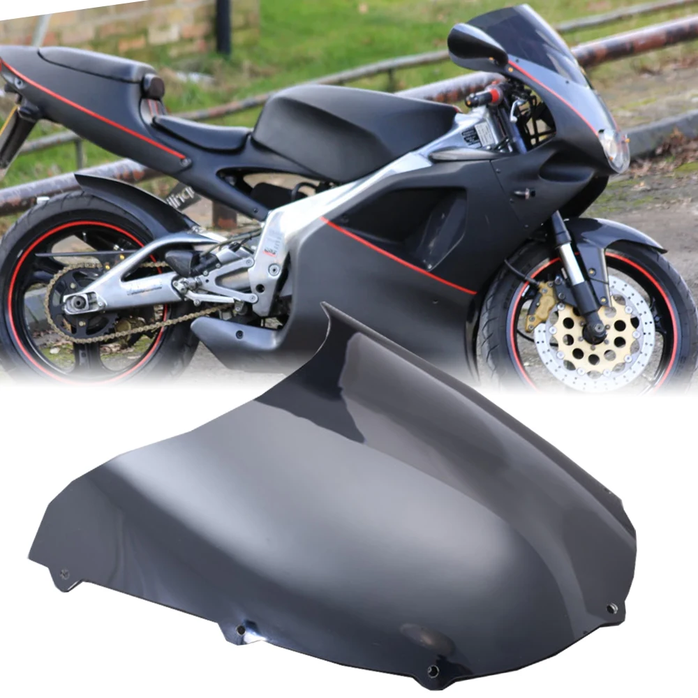 Motorcycle Windshield Windscreen For Aprilia RS 125 250 RS250 1996 1997 1998 RS125 Screen Double Bubble Wind Deflectors Fairing