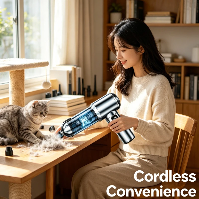 Car Vacuum Cleaner High Power Portable Handheld Wireless Brushless Motor Cleaning Machine Powerful Air Duster for Home Appliance