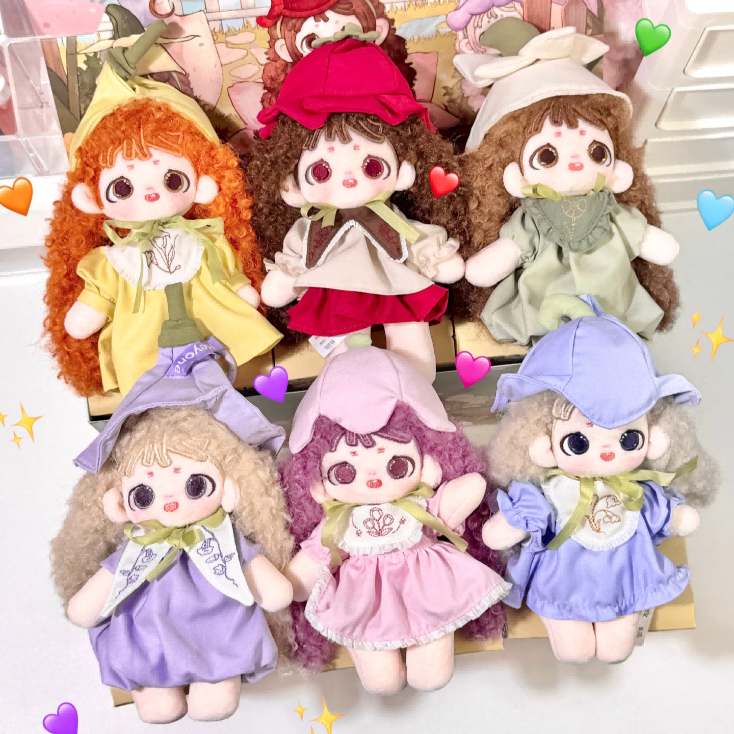 

Authentic Furfur V1 Flower Realm Dreaming Series Plush Blind Box Bag Pendant Desktop Ornament Mystery BoxToy Girl Surprise Gift