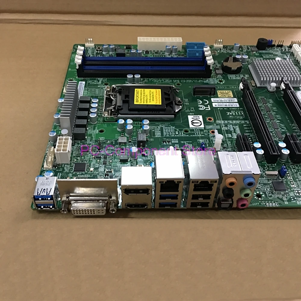 LGA1151 X11Sae Workstation Motherboard C236 Chipset Xeon E3-1200 v5/v6 6th/7th Gen i7/i5/i3 Series DDR4