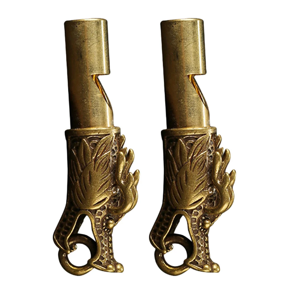 

2 Pcs Kids Toy Faucet Whistle Emergency Jewelry Loud Outdoor Accessory Men and Women