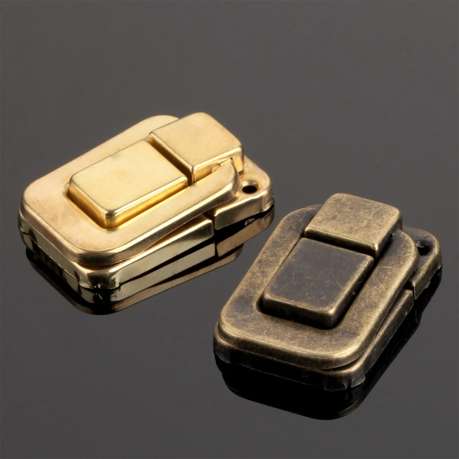 1pc 48*32mm Box Hasp Latch Lock Catch Latches for Jewelry Chest Box Suitcase Buckle Clip Clasp Hardware - Detail 1