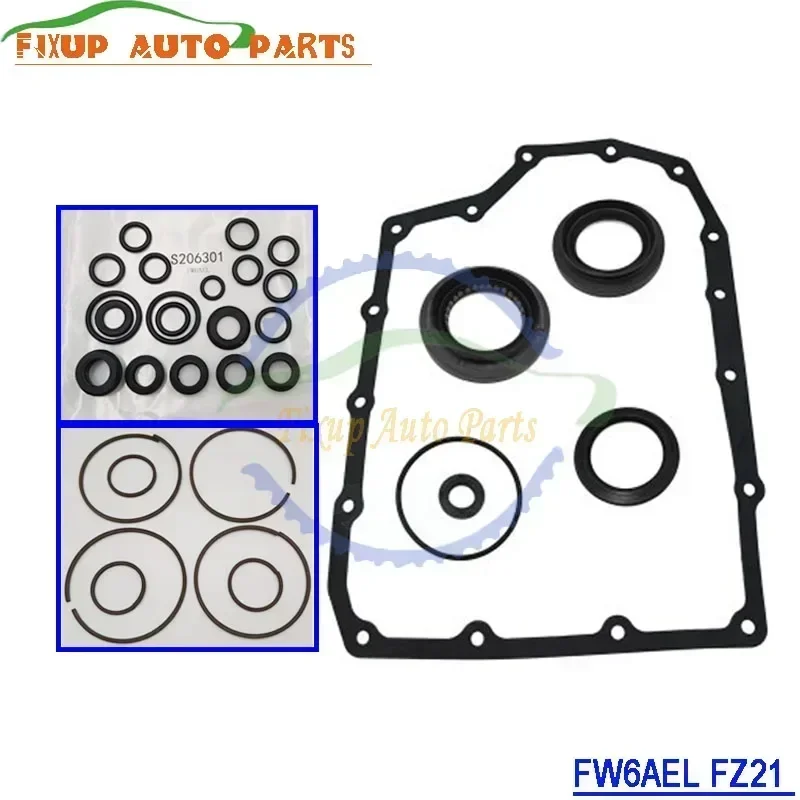 

FW6AEL FZ21 Ремкомплект автоматической коробки передач, сальники, уплотнительные кольца, прокладки сцепления для Mazda3 Axela ATENZA, автомобильные аксессуары