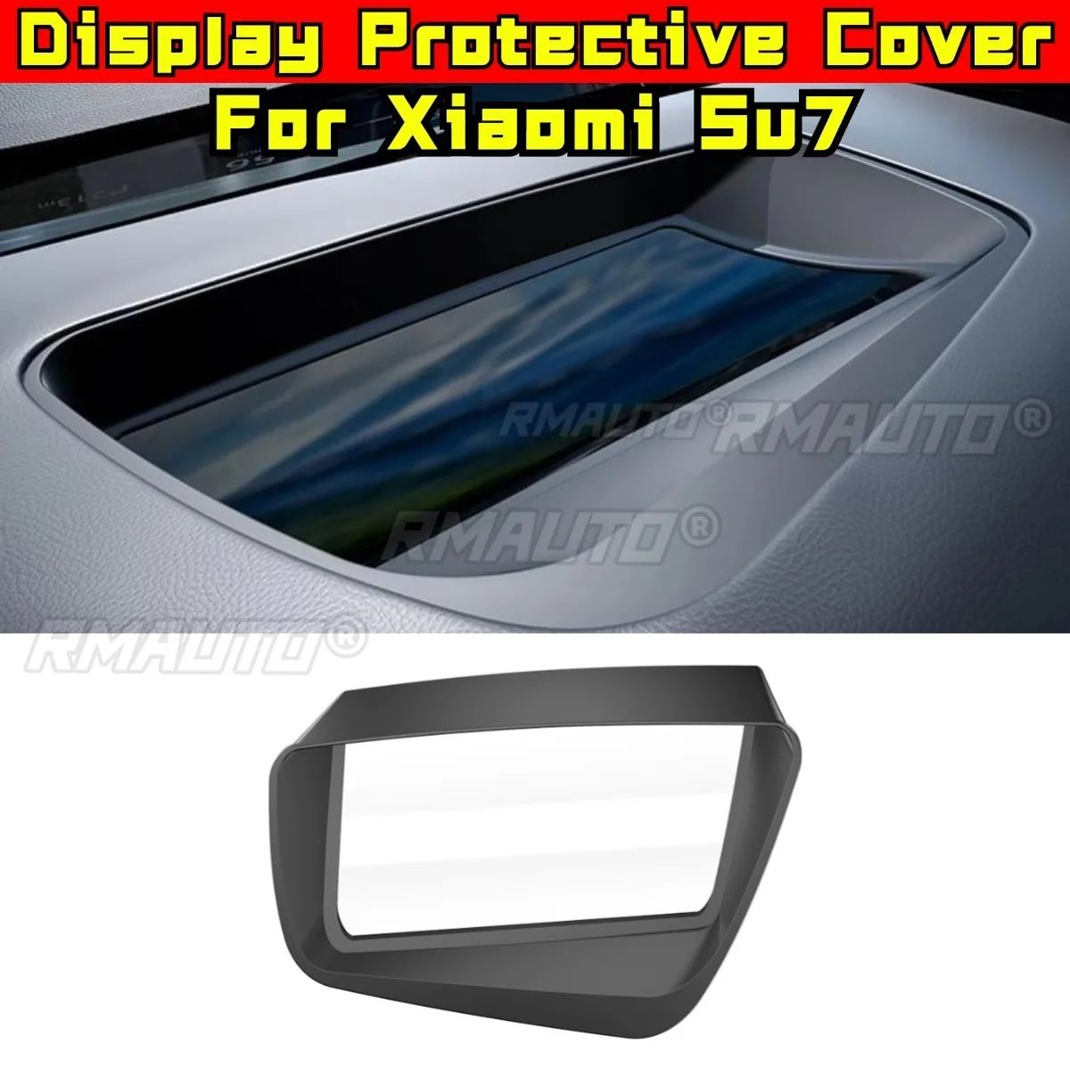 

Изогнутый защитный чехол для дисплея для Xiaomi SU7, приборная панель HUD, деталь для модификации салона автомобиля