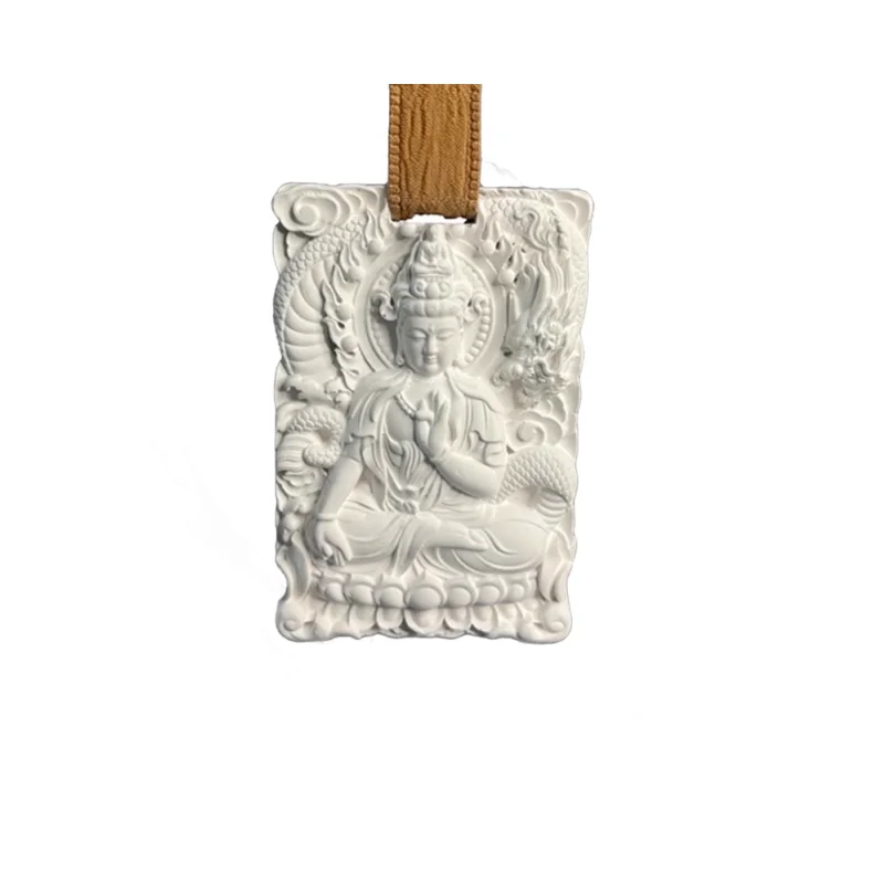 

Chinese Guanyin Car Incense Pendant Aromatherapy Plaster Home Wardrobe Wardrobe Expansion Fragrance Portable Sachet Gift