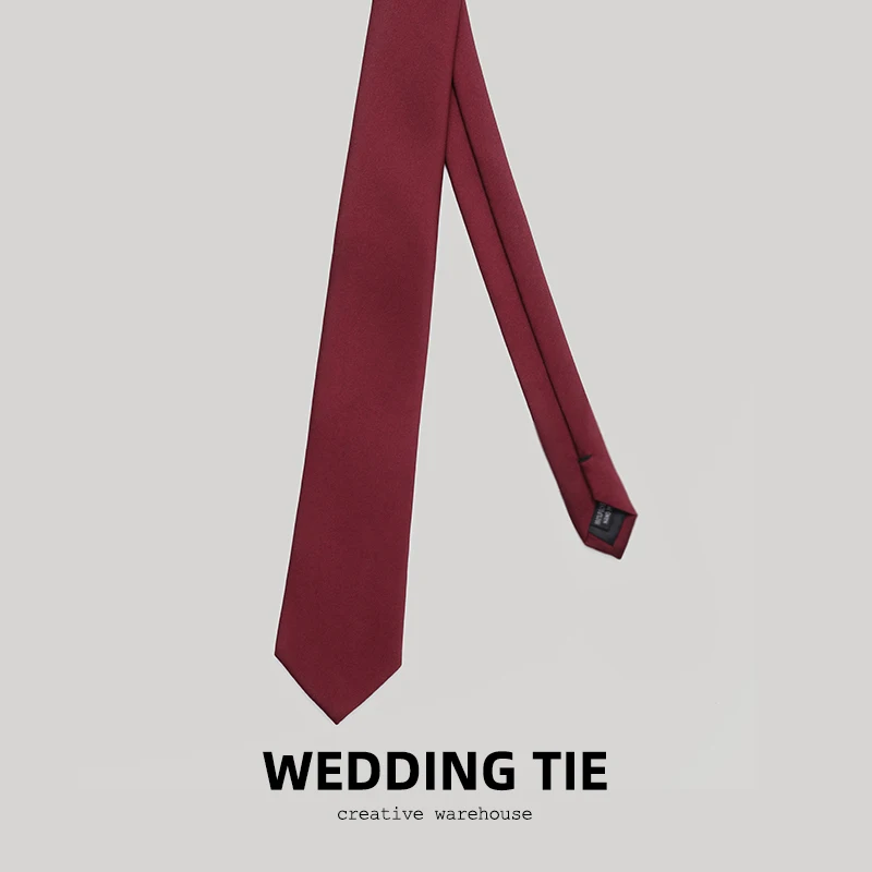 joescollection-om-ウェディングネクタイ-メンズ-フォーマル-レッド-アクセサリー-ハイエンド-蝶ネクタイ-カジュアル-スタイル-ピュアカラー-蝶ネクタイ