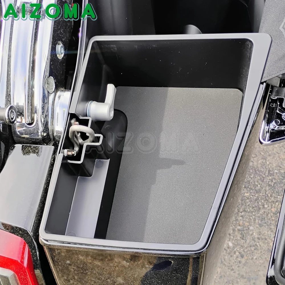 For Harley Touring CVO Road Street Glide FLTRXSE FLHXSE '23-25 Saddlebag Tray Organizer Hard Saddle Bag Organizer Tray Top Shelf