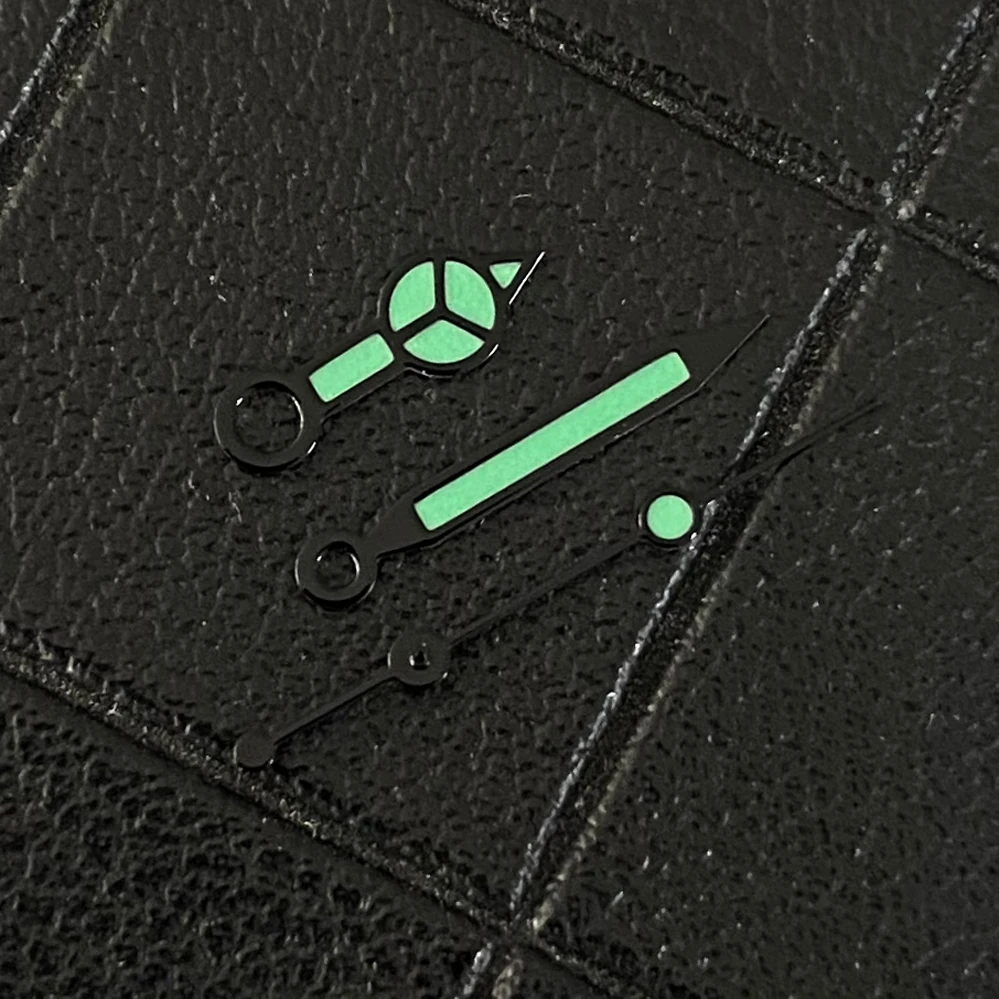 Watch pointer, watch accessory, noctilucent green glow, suitable for NH35 NH36 movement modification kit