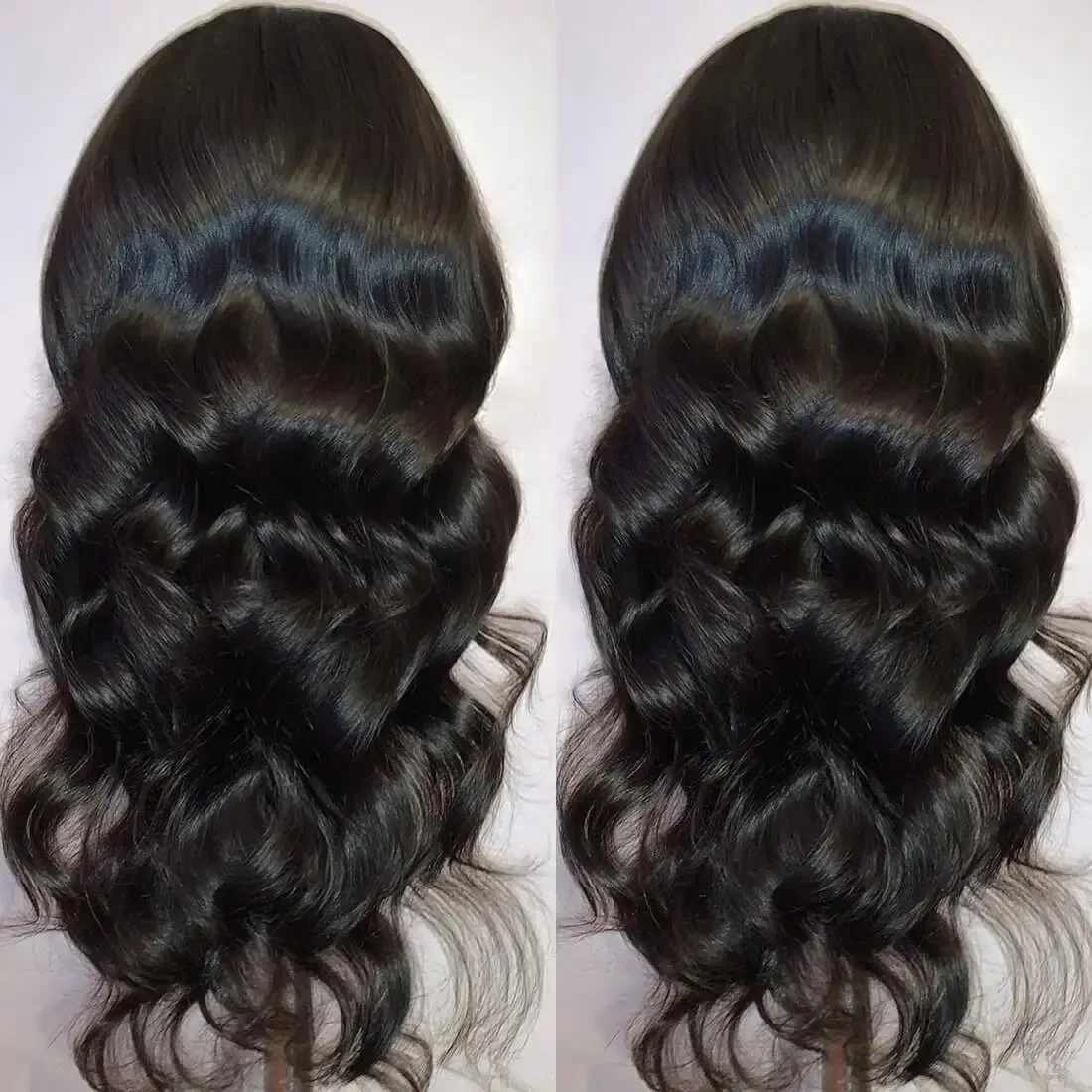 Body Wave ce Front Synthetic Wigs,Long Glueless Lace Front Wig with Pre Plucked Natrural Hairline and Baby Hair