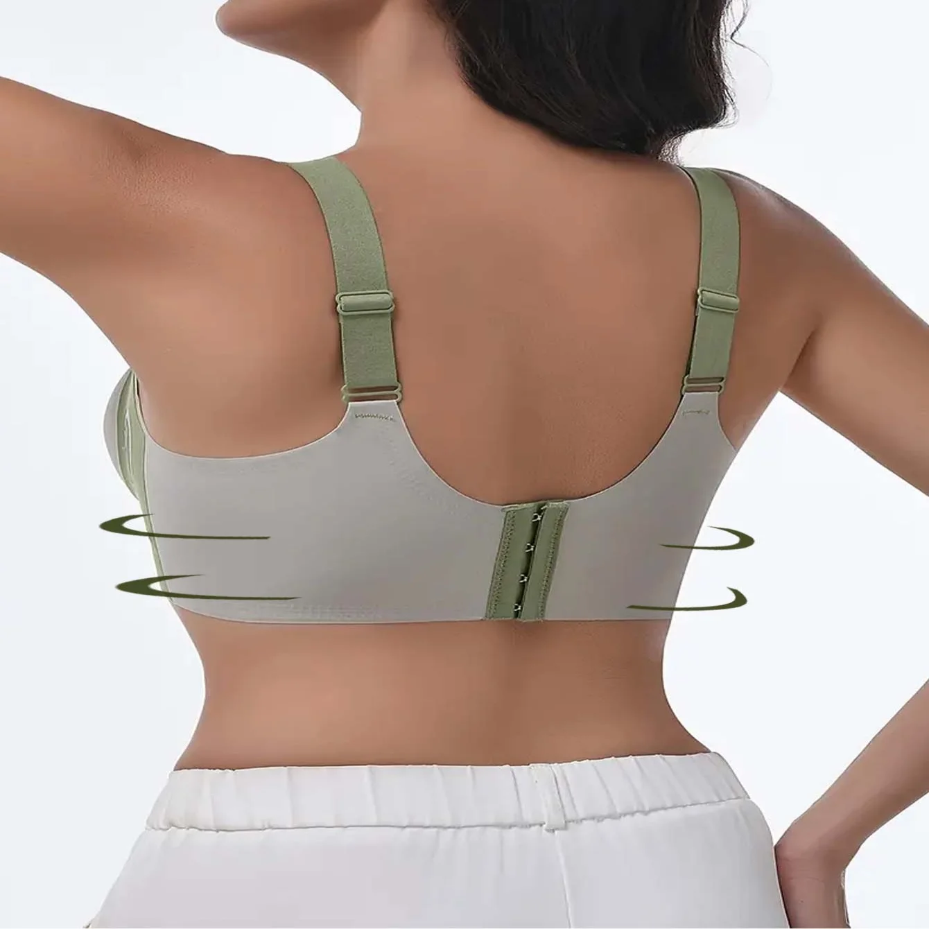 Sutiã esportivo feminino de alta intensidade de 8 peças – design absorvente de choque e anti-flacidez, top esportivo respirável e elástico