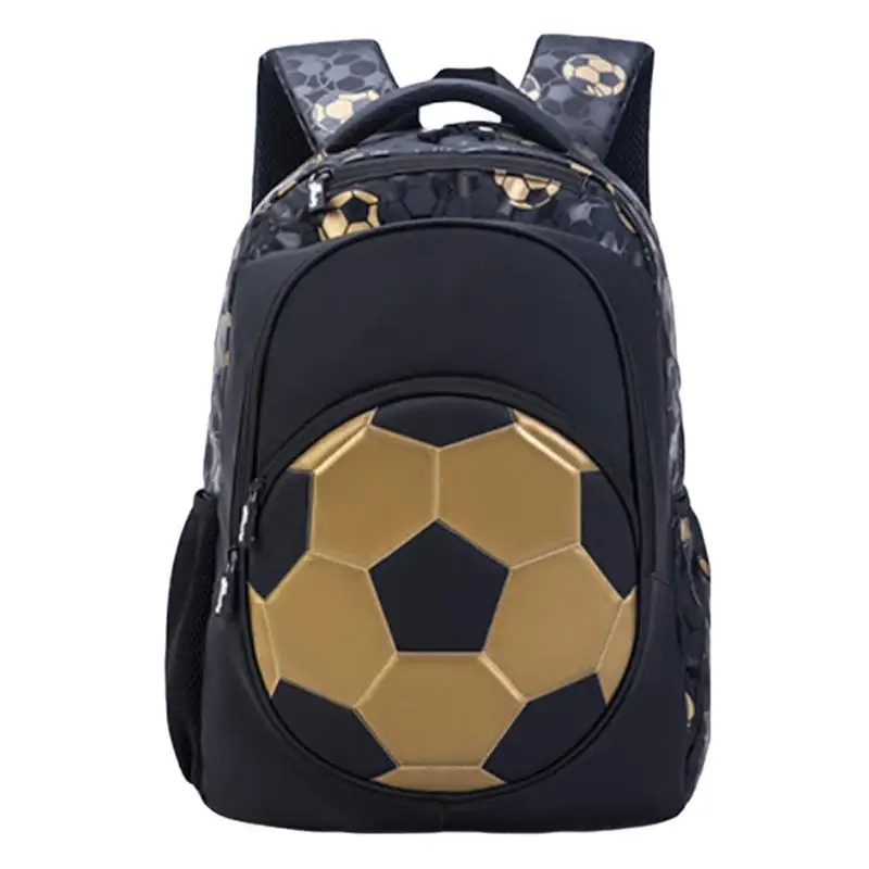 School Backpack For Boys Sports Backpack Middle School Bags Soccer Backpack Large Capacity Boys School Bag For College Camping