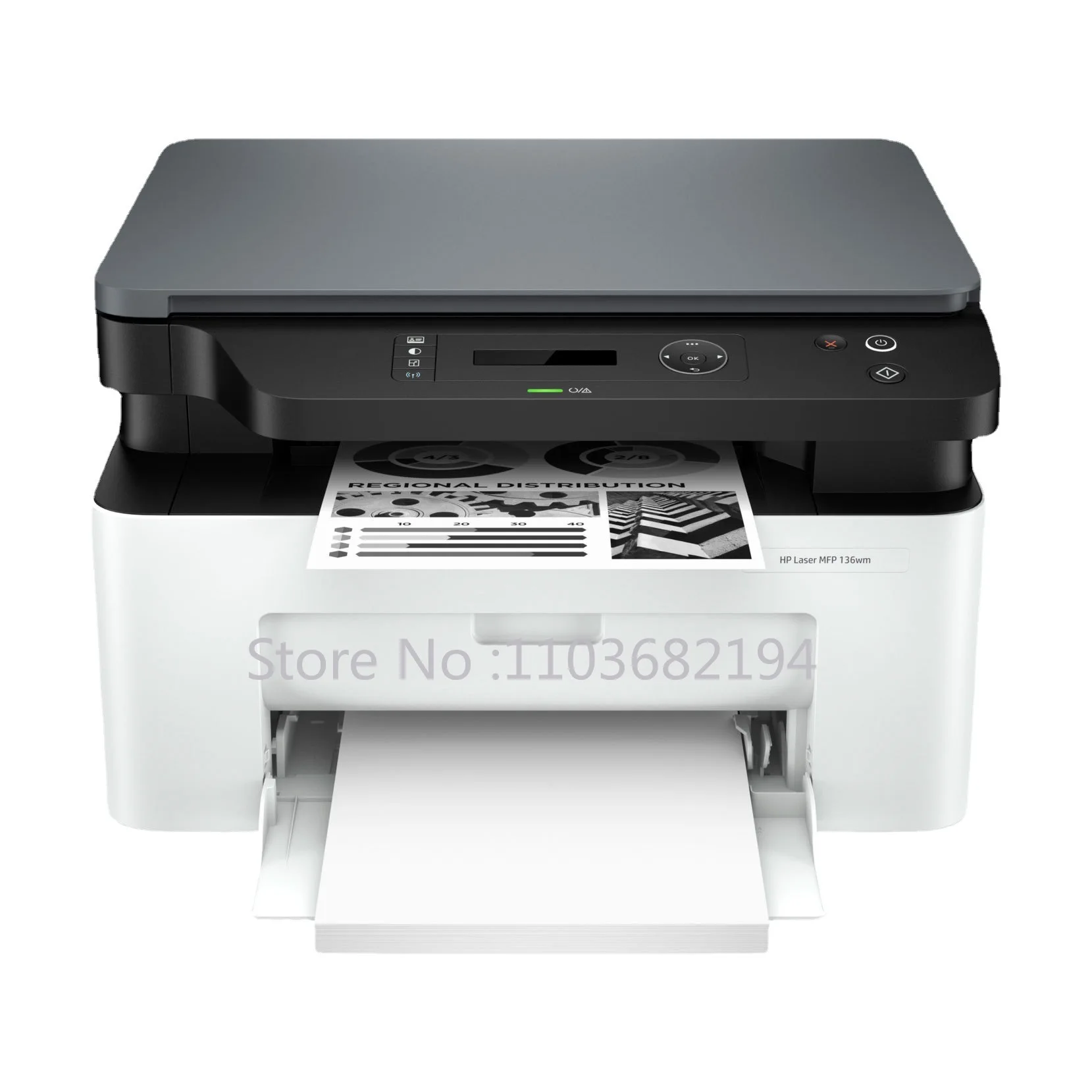 1188a/1188W Scanning and Copying Wireless A4 Small Office Home Black and White Laser Printing All-in-One Machine