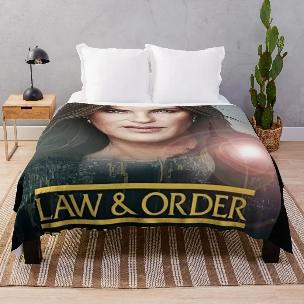 

Law & Order SVU Throw Blanket Decorative Sofas Soft Beds for winter Blankets Camping decorative Fluffy Softs Blankets