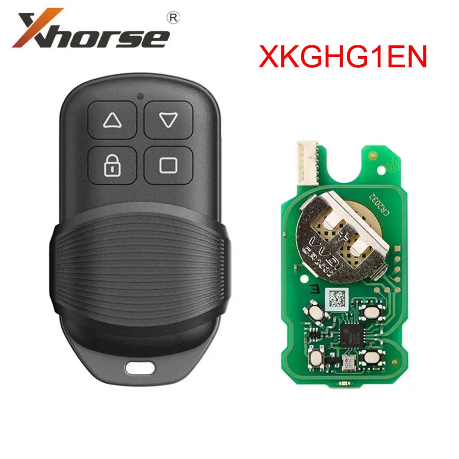 Xhorse XKGHG1EN XK Series 4 Buttons  4 Buttons Garage VVDI Wire Remote Car Key Fob for VVDI2 / VVDI Mini / Key Tool Max