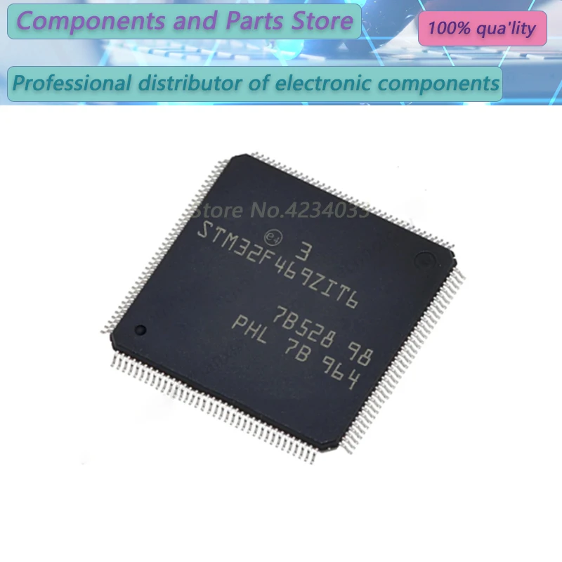 1PCS   STM32F469ZIT6  STM32F469ZI  STM32F4  LQFP  NEW100%  STM3 2F469ZIT6