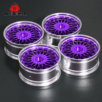 1/10 RC Racing Wheels Tires Metal Wheel Rims Hub12mm Hex for 1:10 RC On Road Car Tamiya TT01 TT02 XV01 XV02 PTG-2 HSP HPI Kyosho