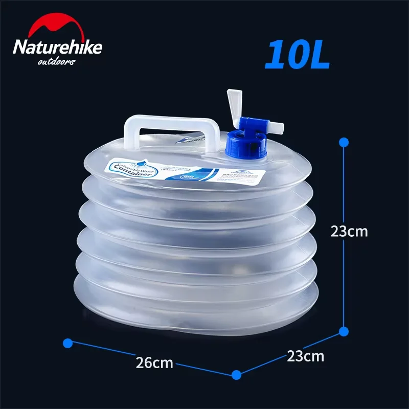 Naturehike Opvouwbare wateremmer Opvouwbare wateropslaguitrusting Outdoor Wandelen Camping Wateremmer Reizen Toeristische waterzak