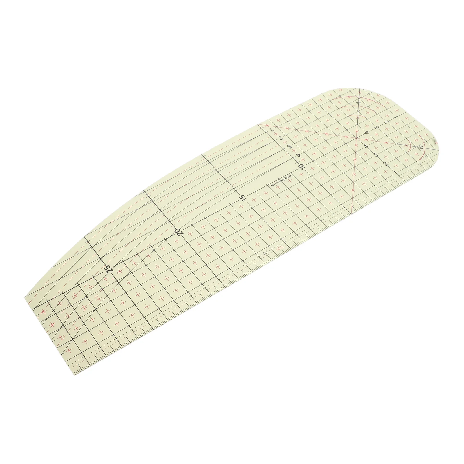 

Heat Resistant Ironing Ruler Multifunctional Sewing Guide Hot Hem Measuring Tool Tailor Seam Pressing Quilting Accessories