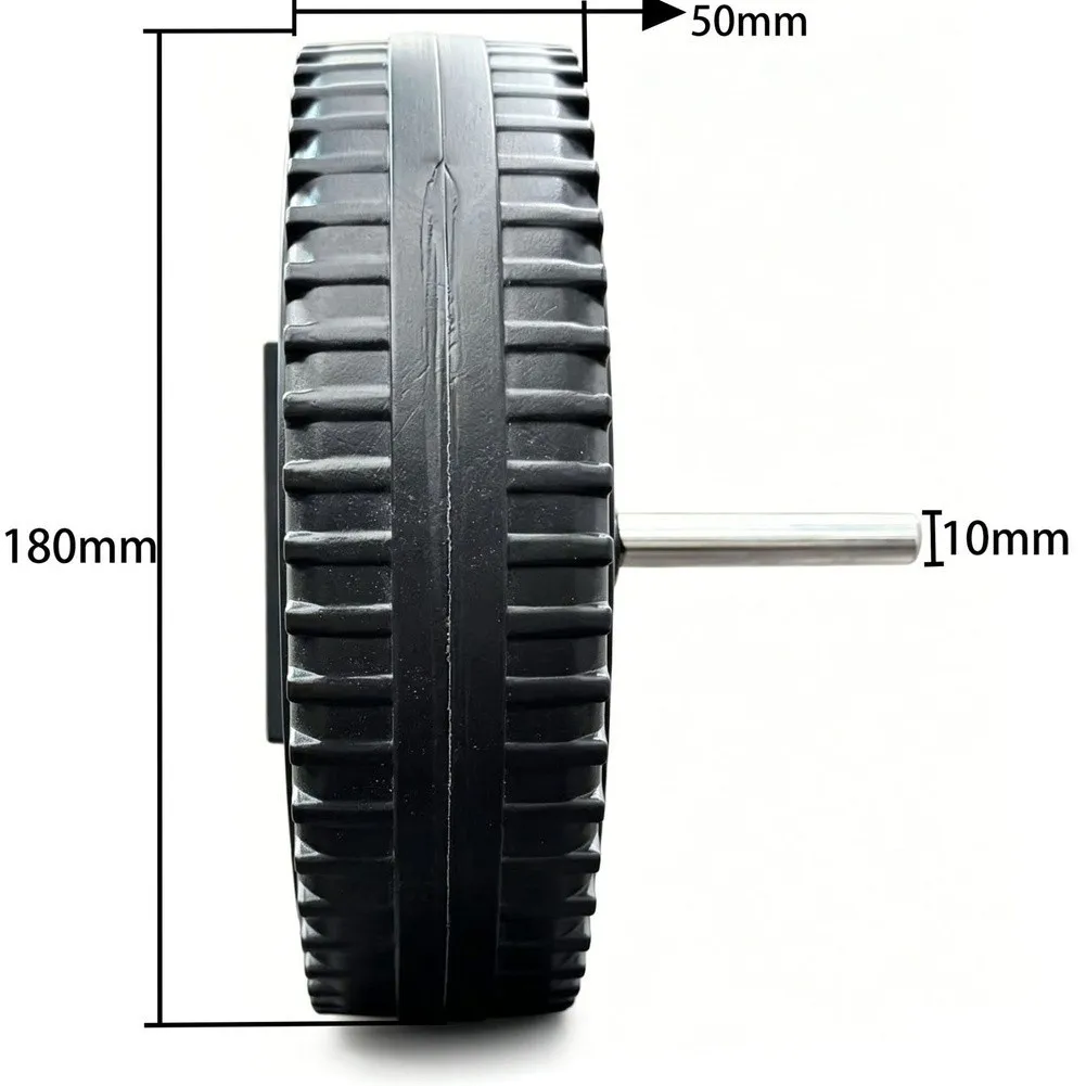 7Inch BBQ Grill Replacement Wheel 16mm Bore Quick-Install Design Durable= Mobility Caster For BBQ Smokers And Cart Upgrades
