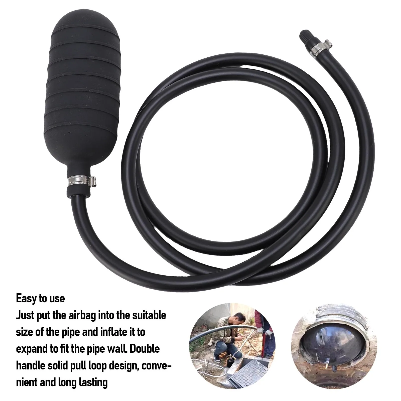 

Water Shut Off Water Shut Off PVC Inflatable Pipe Plug Closed Water Test for Pipeline Maintenance