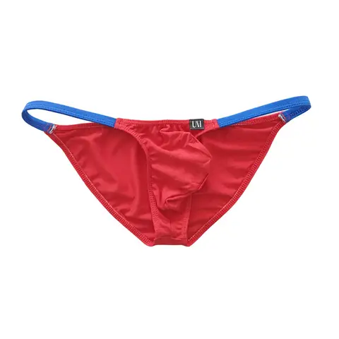 Men’s Low Waist Modal Material Briefs Confort With Pocket Men’s Underwear Breathable Sexy Bikini Brirefs Underwear