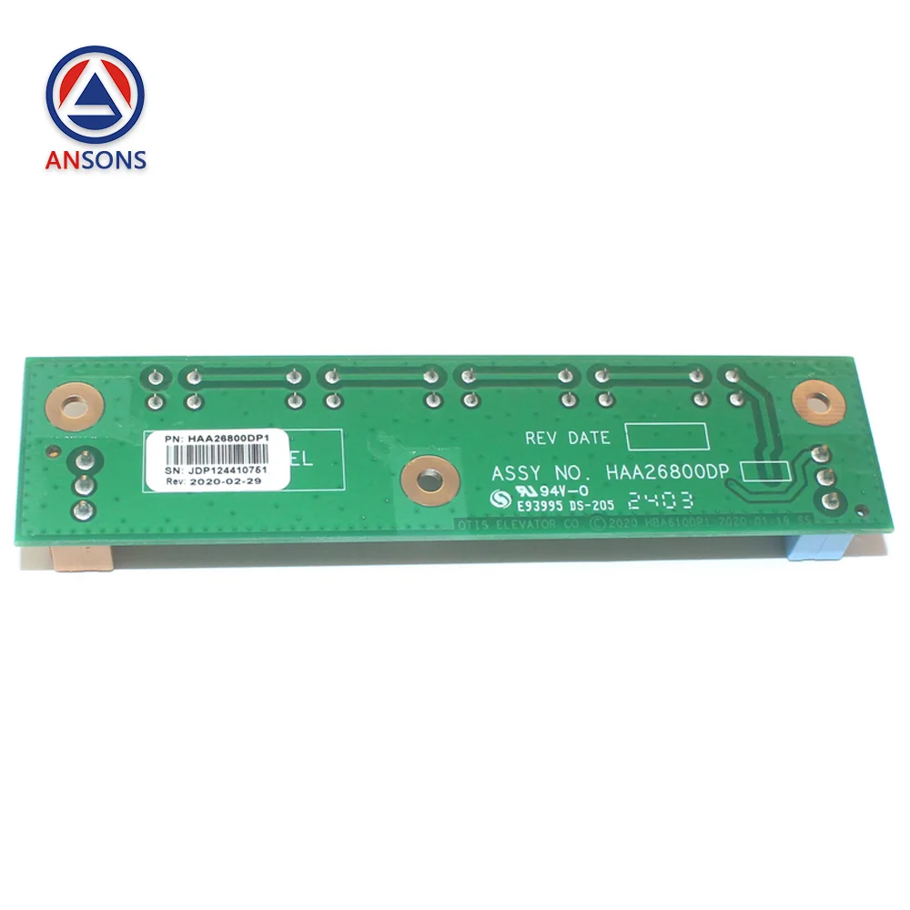 HAA26800DP1 PCBA OTIS واجهة السلالم المتحركة PCB لوحة تحويل Ansons قطع غيار السلالم المتحركة